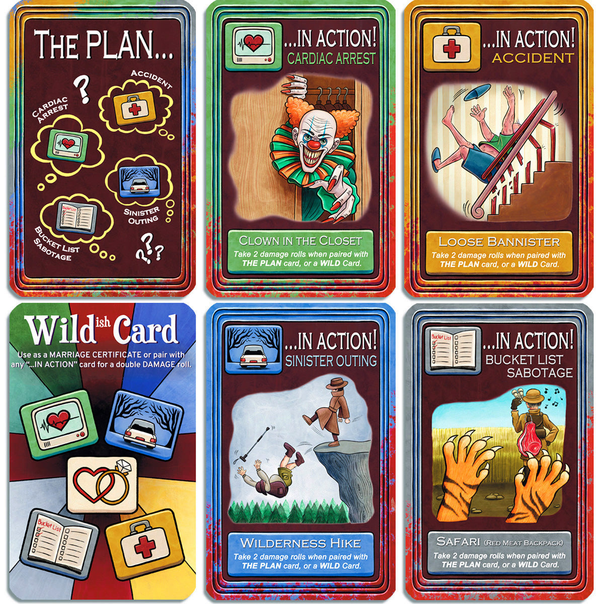 DELUXE EDITION! Til Death Do Us Part - A Table-Top Strategy Board Game for Adults.