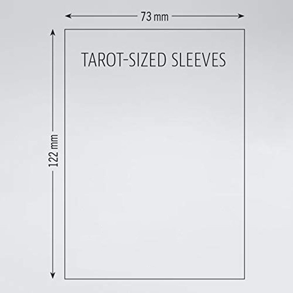 200 Tarot Card Protective Sleeves for "Til Death" Action Cards.